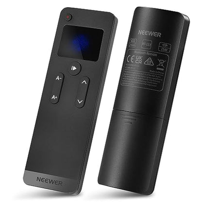 NEEWER RT113 Remote Control: NEEWER Teleprompter App – Front View