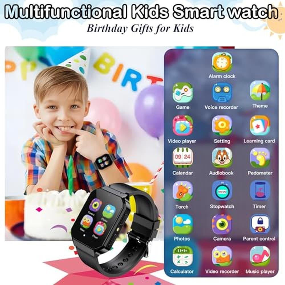DERUI Smart Watch: DERUI Kids Smartwatch 3-12 Years – Front View