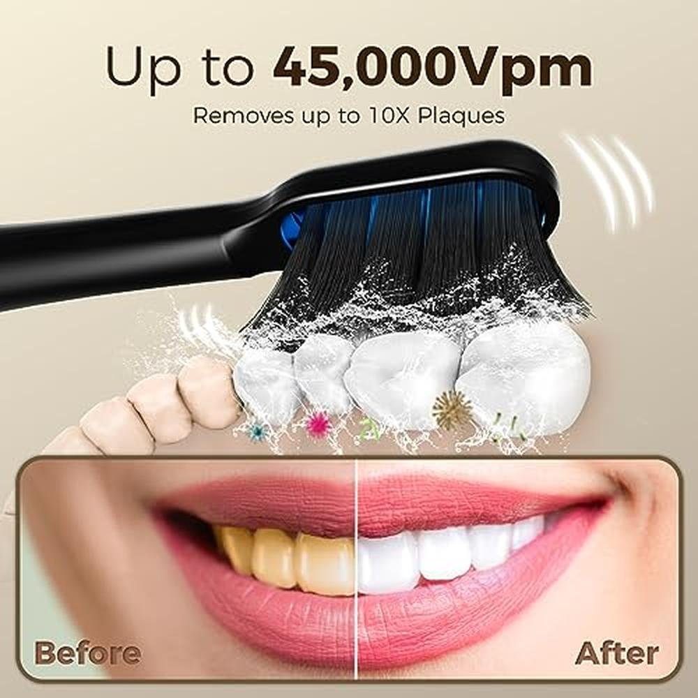 Electric Toothbrush: ARPHA Sonic Power Whitening Toothbrush – In Use