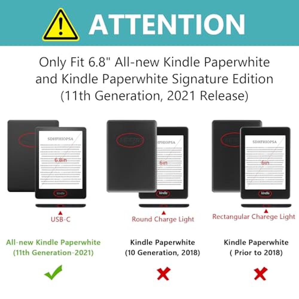Case Kindle Paperwhite 11th Generation – Side View