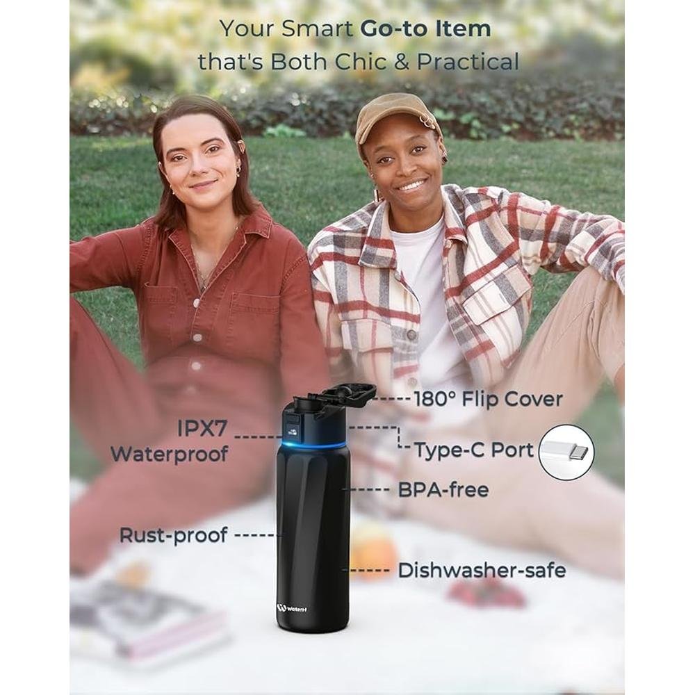Insulated Water Bottle: WATERH Smart Water Bottle Double – Packaging