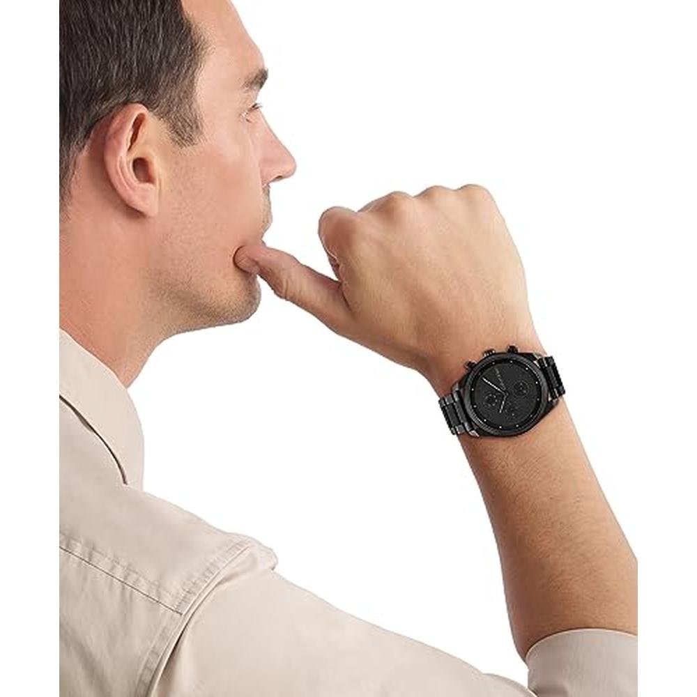 Premium Ionic Plated Men's Watches – Side View