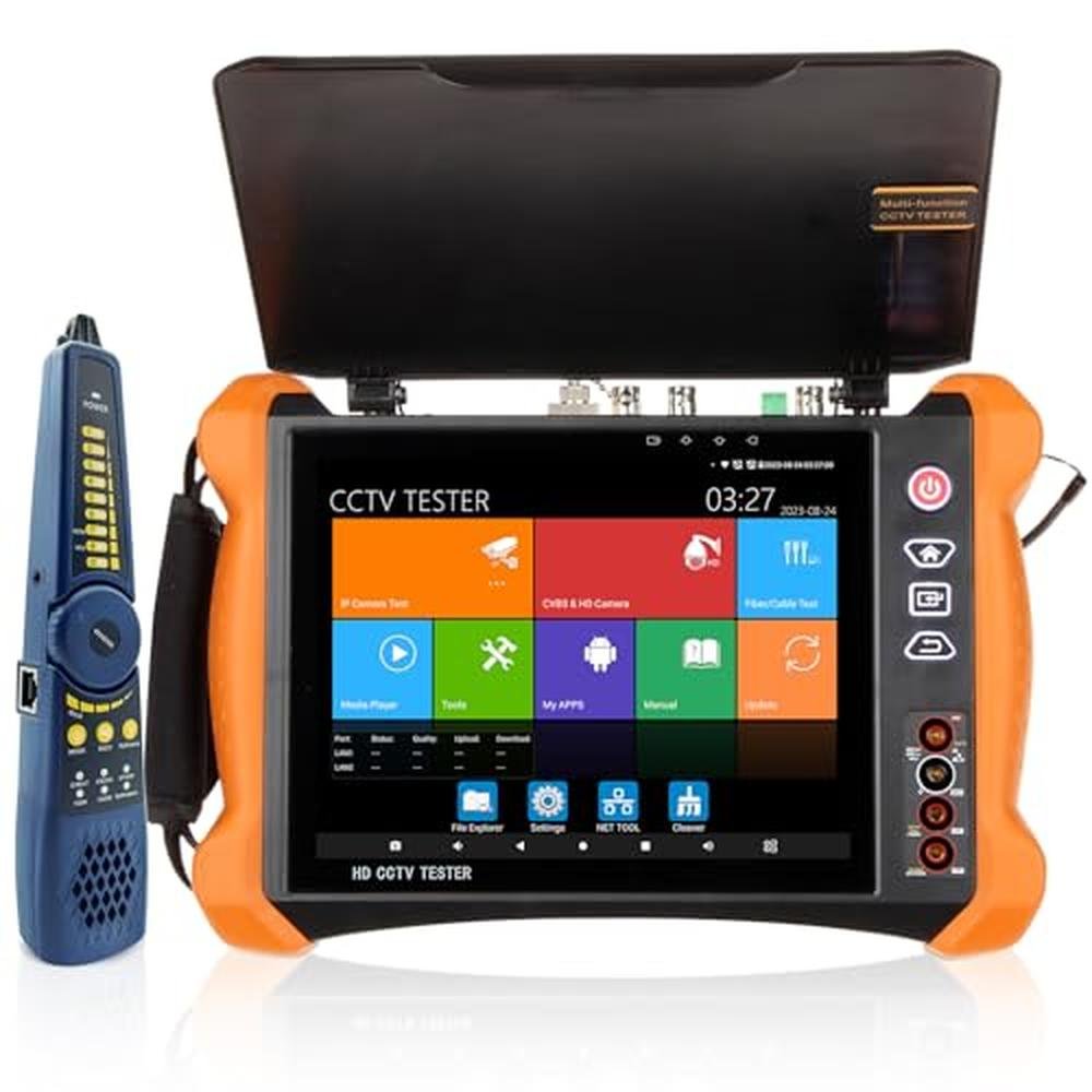 Tester Camera: Rsrteng CCTV Tester 8K 32MP 12MP IP Camera – Front View