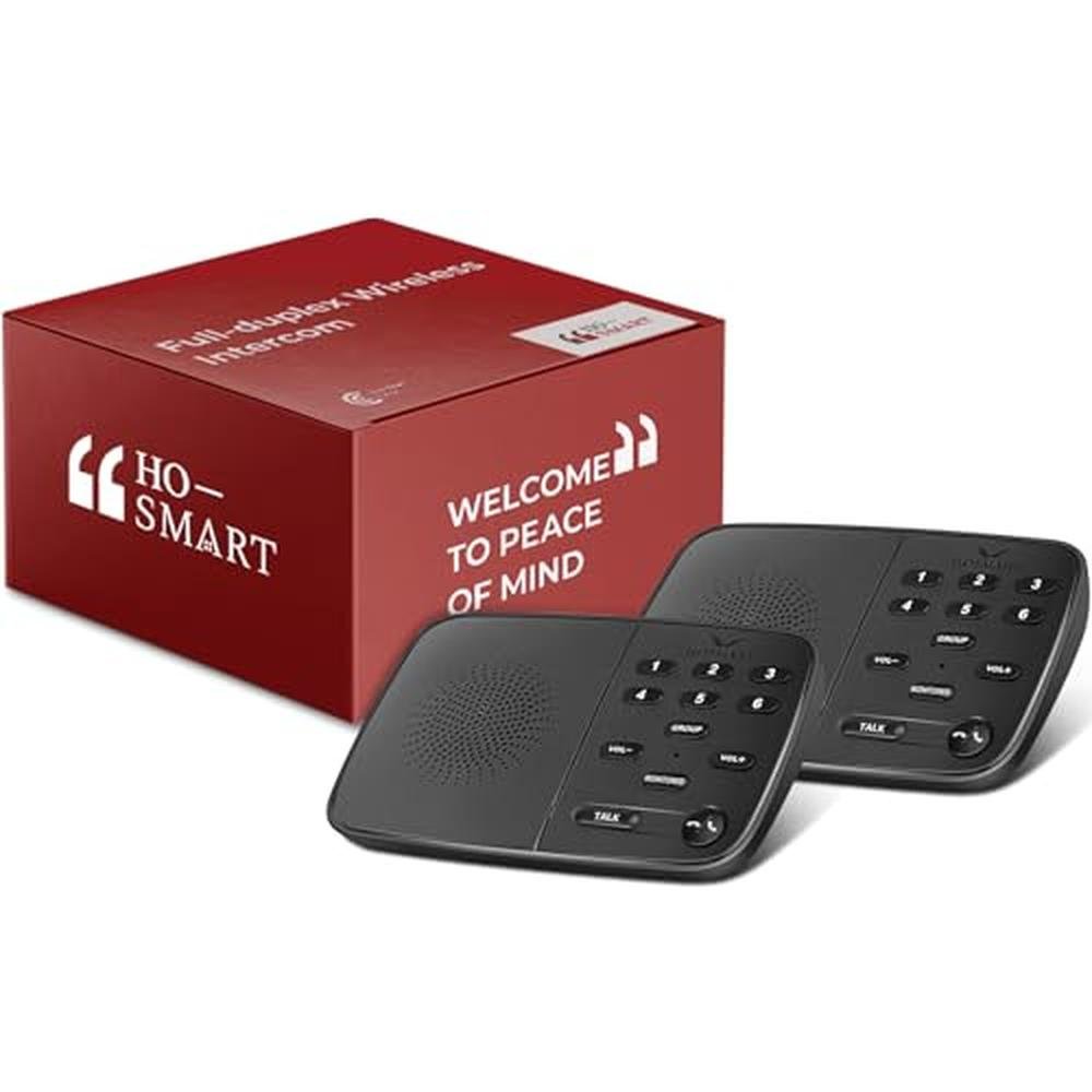 Intercom Home: Hosmart UltraSpeak Wireless Intercom System – Front View
