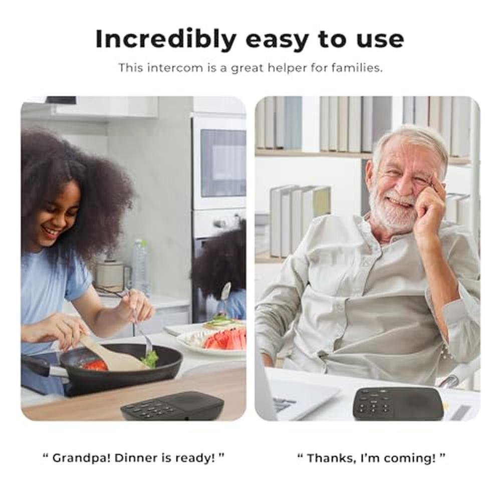Intercom Home: Hosmart UltraSpeak Wireless Intercom System – In Use