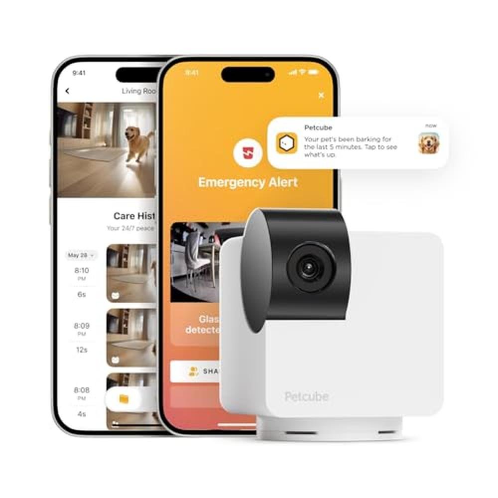 360 Camera: Petcube Cam 360 Interactive WiFi Pet and Home – Front View