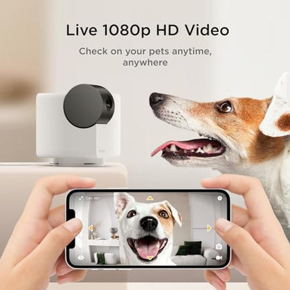 360 Camera: Petcube Cam 360 Interactive WiFi Pet and Home – Side View