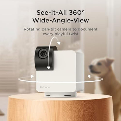 360 Camera: Petcube Cam 360 Interactive WiFi Pet and Home – Close-up Detail