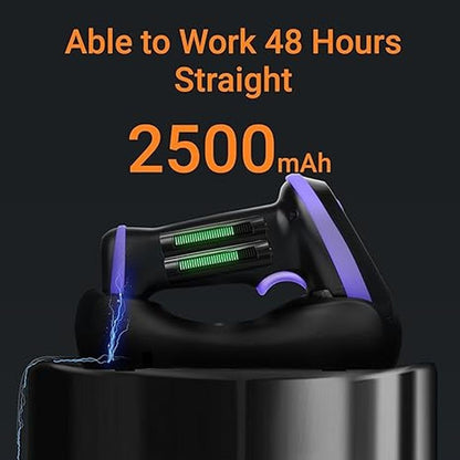 Tera Barcode Scanner: Wireless with Screen Pro Version 1D – In Use