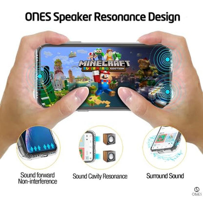 iPhone 15 Case: ONES Clear Slim Soft TPU Silicone Cover – Close-up Detail