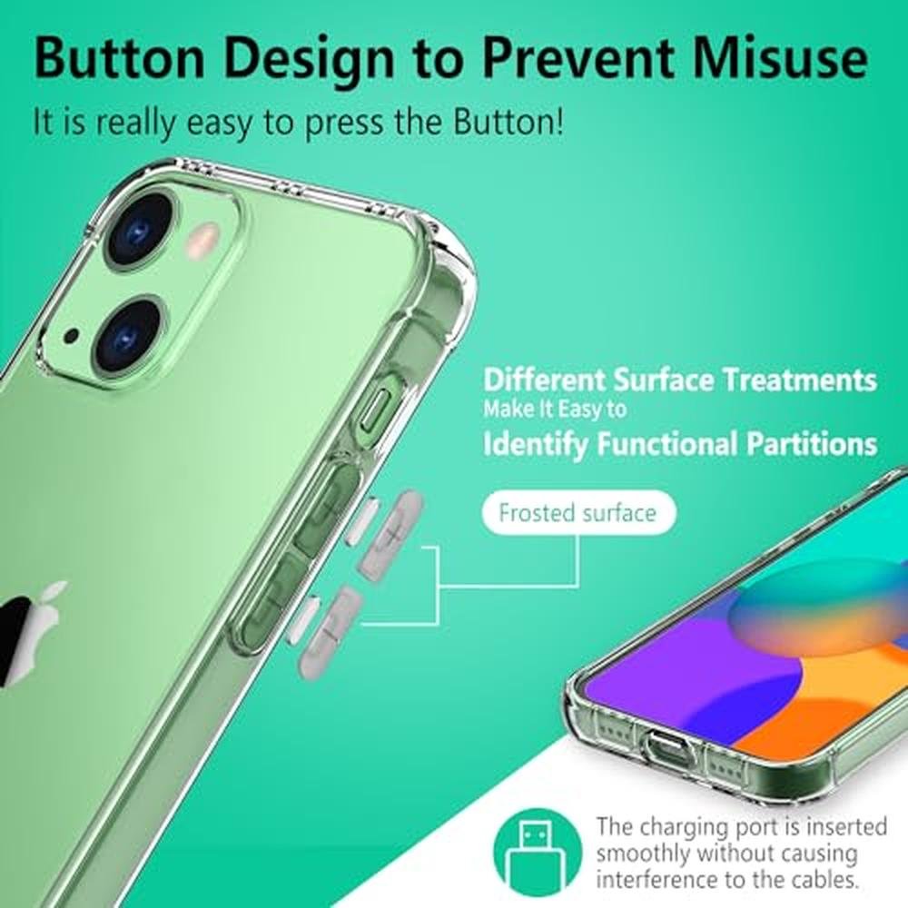 iPhone 15 Case: ONES Clear Slim Soft TPU Silicone Cover – Packaging