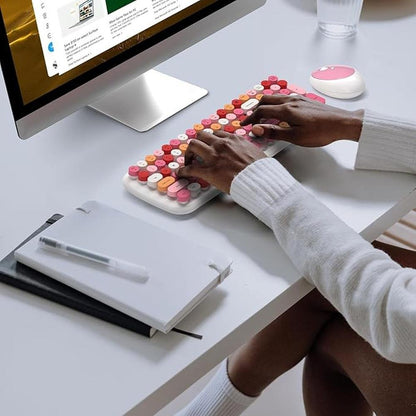 KNOWSQT Wireless Keyboard and Mouse Combo – Close-up Detail