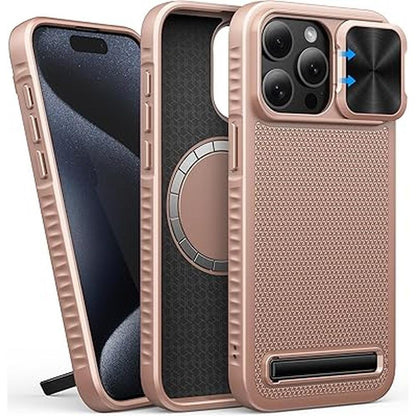 Case iPhone 15 Pro Max: BXYJY Military-Grade Drop – Front View