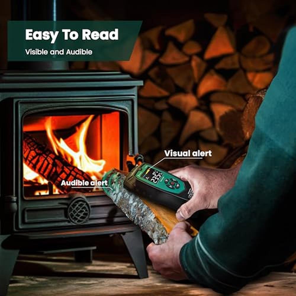 Moisture Meter for Drywall: ERICKHILL Pinless Moisture Meter – In Use