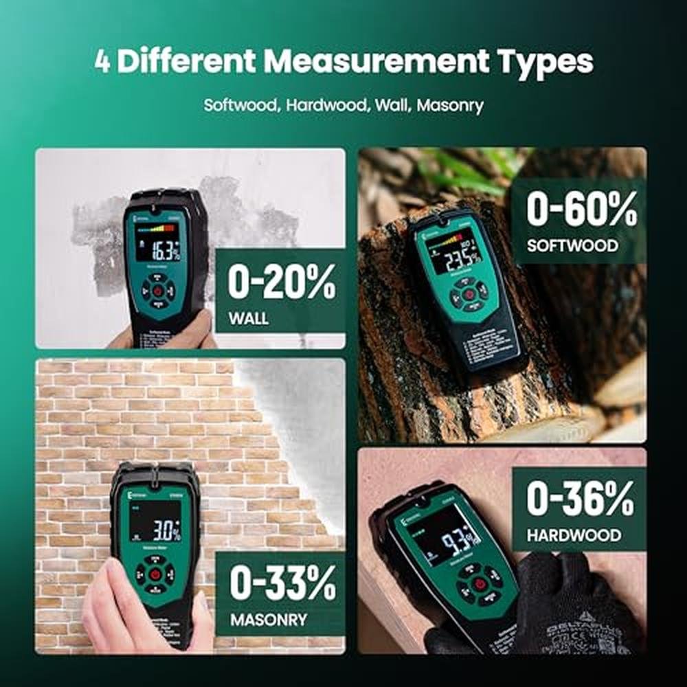 Moisture Meter for Drywall: ERICKHILL Pinless Moisture Meter – Packaging
