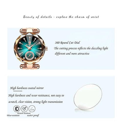 Women Watch: Gosasa Luxury Women's Watch Diamond Dial – Packaging