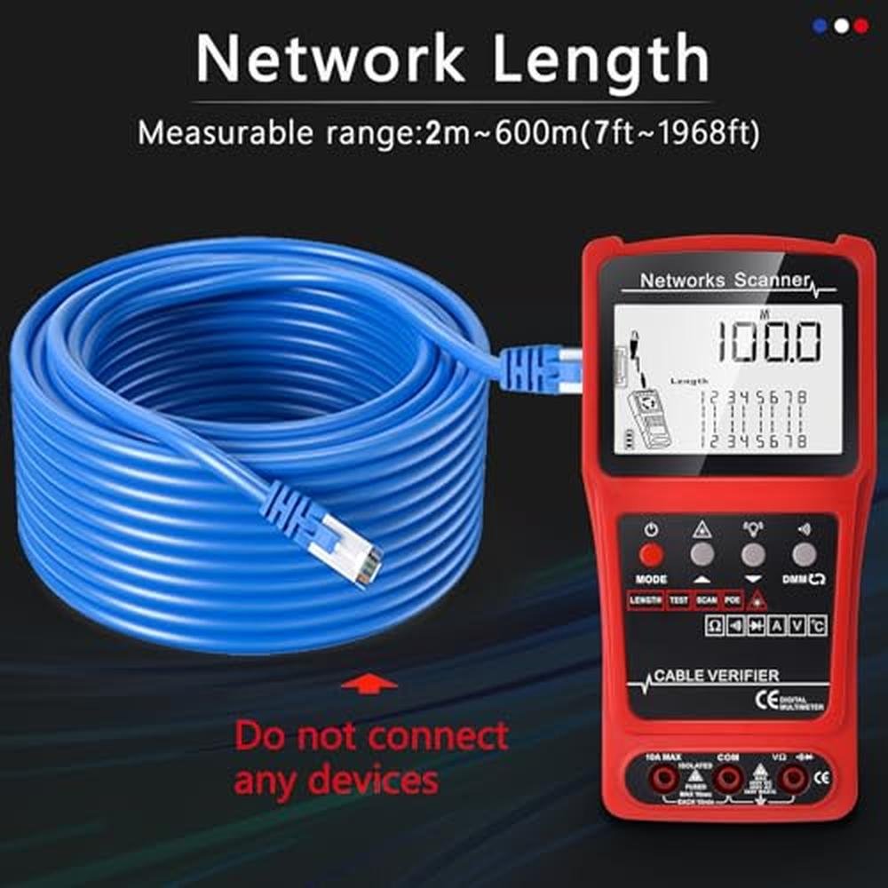 Cable Tester: 3-in-1 Network Cable Tester Tool with Tone – Packaging
