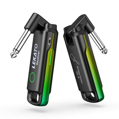 Wireless Guitar Transmitter: LEKATO UHF Wireless Guitar – Front View