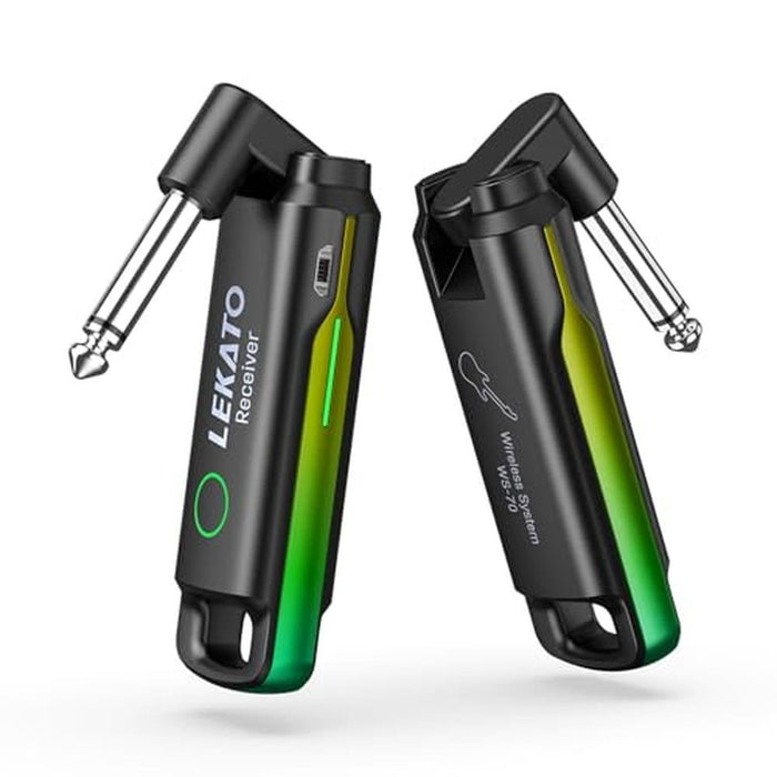 Wireless Guitar Transmitter: LEKATO UHF Wireless Guitar – Front View