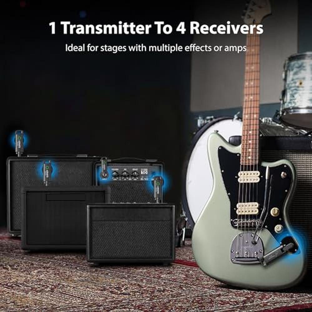Wireless Guitar Transmitter: LEKATO UHF Wireless Guitar – Packaging