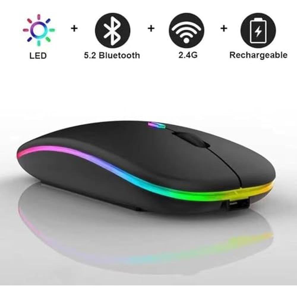 Premium Wireless Bluetooth Mouse – Close-up Detail