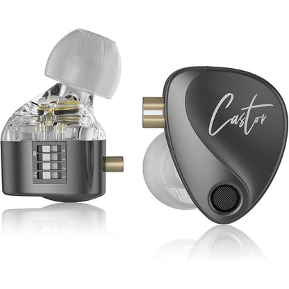 KZ Castor in Ear Monitor: Harman Edition IEM with Dual – Front View