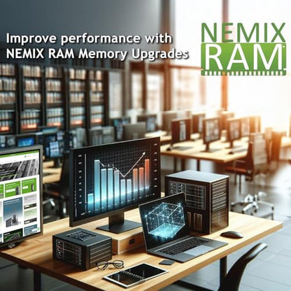 NEMIX RAM: 8GB 1x8GB DDR4 3200MHz Laptop Memory – Close-up Detail