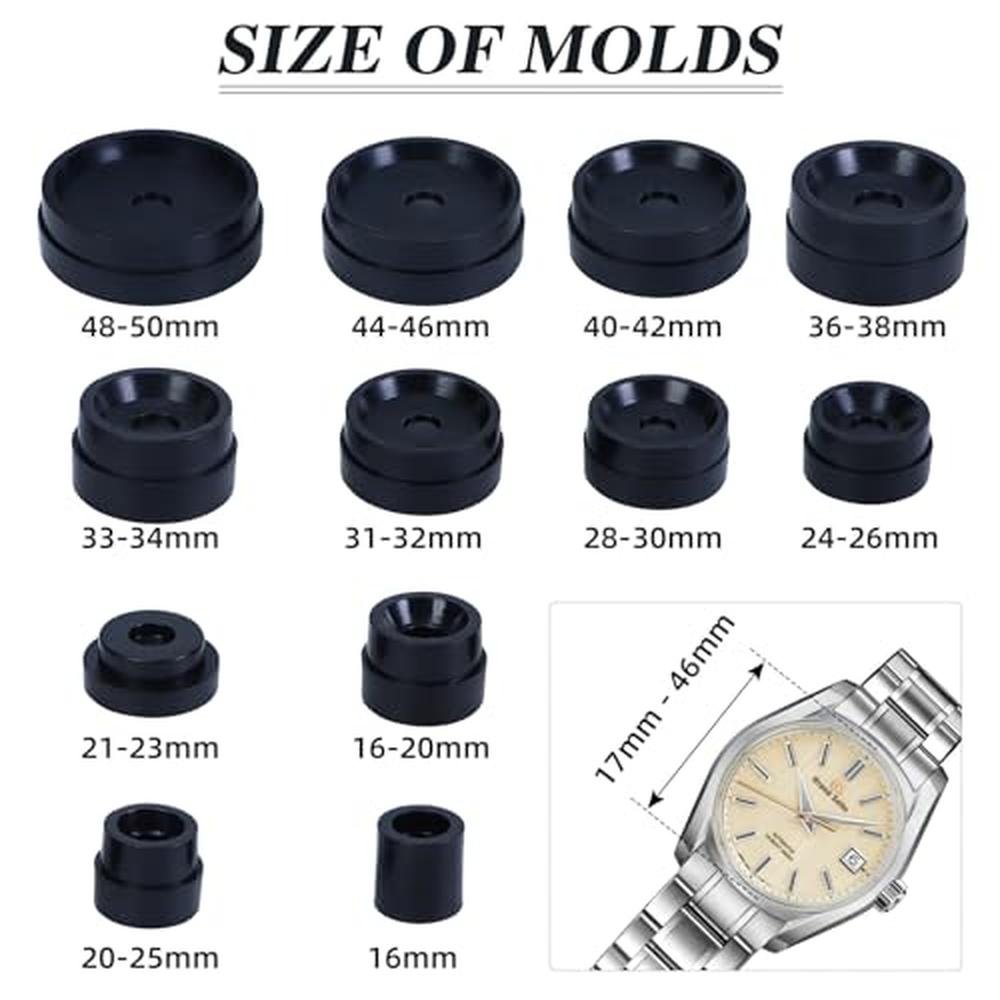 Watch Tool: J6&H6 Watch Press Tool Set Professional – Close-up Detail