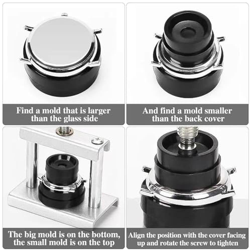 Watch Tool: J6&H6 Watch Press Tool Set Professional – In Use