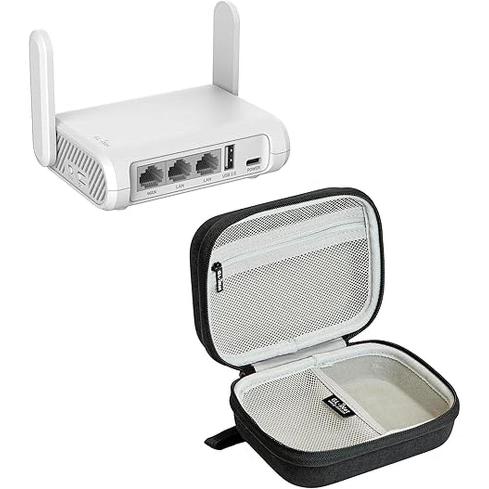 Inet Travel Router: GL.iNet GL-SFT1200 Opal Secure Travel – Front View