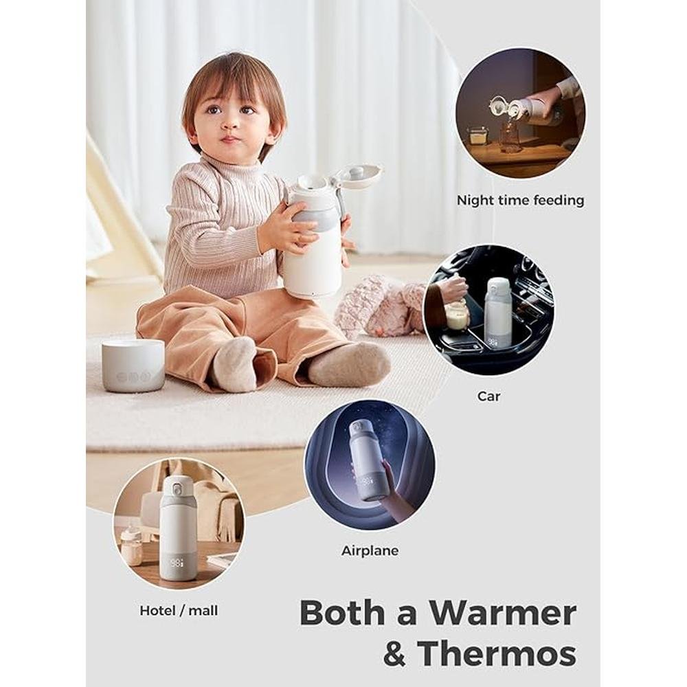 Portable Warmer: Premium Portable Milk Warmer Pro for Travel – In Use