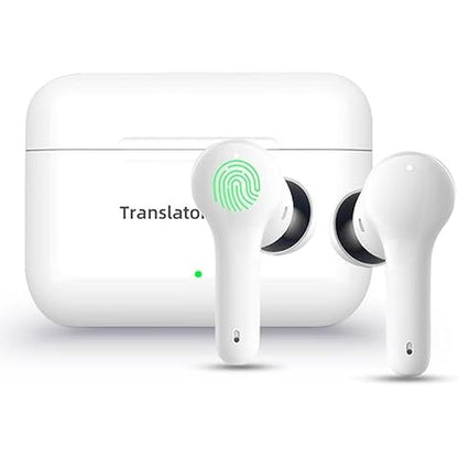 Translator: M6 Translator Earbuds Language Translator Device – Front View