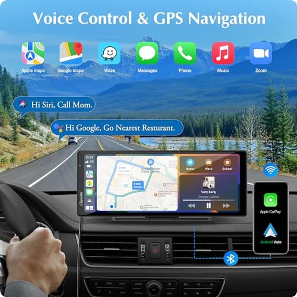 Car 2025: Carpuride W903 Wireless Carplay & Android Auto – In Use