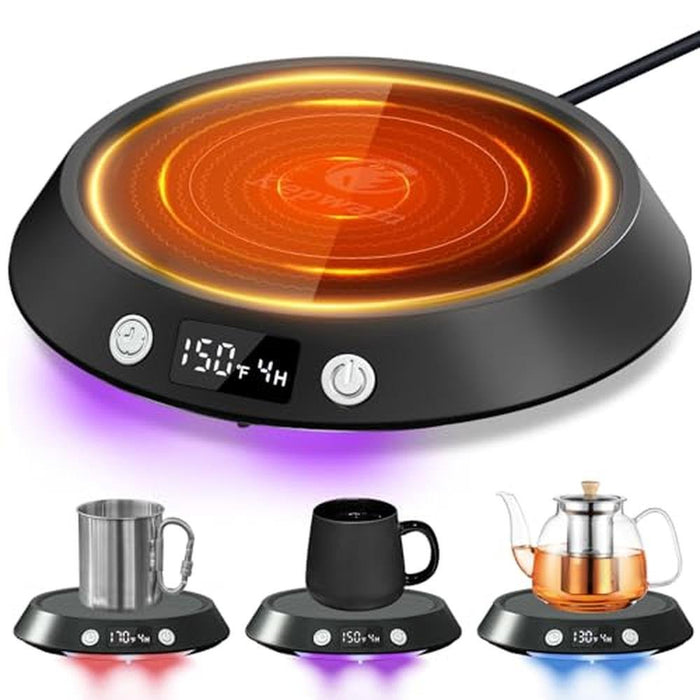 Warmer Coffee: Kepwam 55W Electric Coffee Warmer for Desk – Front View