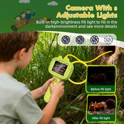 Premium Borescope Camera with Light – Side View