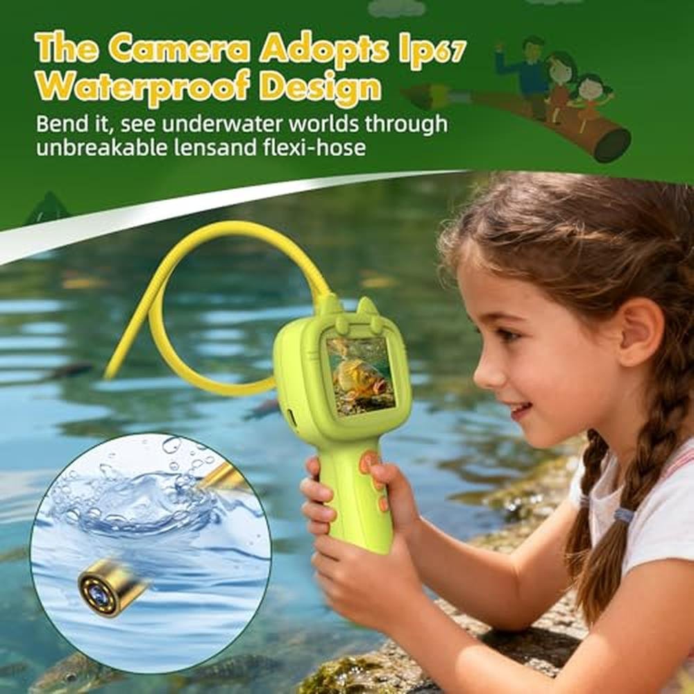 Premium Borescope Camera with Light – Close-up Detail