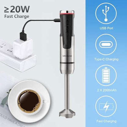 Blender Cordless: Liebe&Lecker Immersion Blender Handheld – Packaging