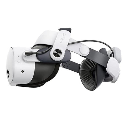 Battery Quest 3 Controller: BOBOVR M3 Pro Battery Pack Head – Front View