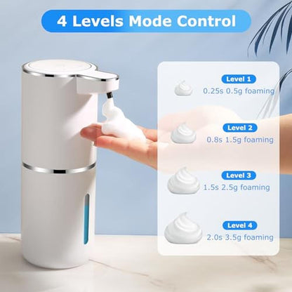 Soap Automatic Dispenser: 2 Pack 12.8oz/380ml USB Touchless – Packaging