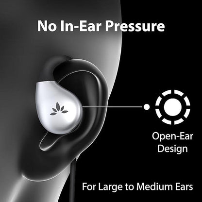 Avantree Resolve (Large) Wired Open-Ear Earbuds w/Mic & – Packaging
