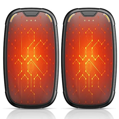 Hand Rechargeable: Premium Rechargeable Hand Warmers 2 Pack – Front View