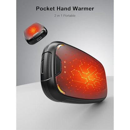 Hand Rechargeable: Premium Rechargeable Hand Warmers 2 Pack – Side View