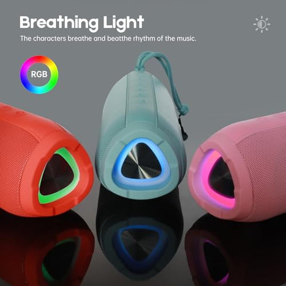 Bluetooth Speakers: Ykall Portable Bluetooth Speaker – Side View