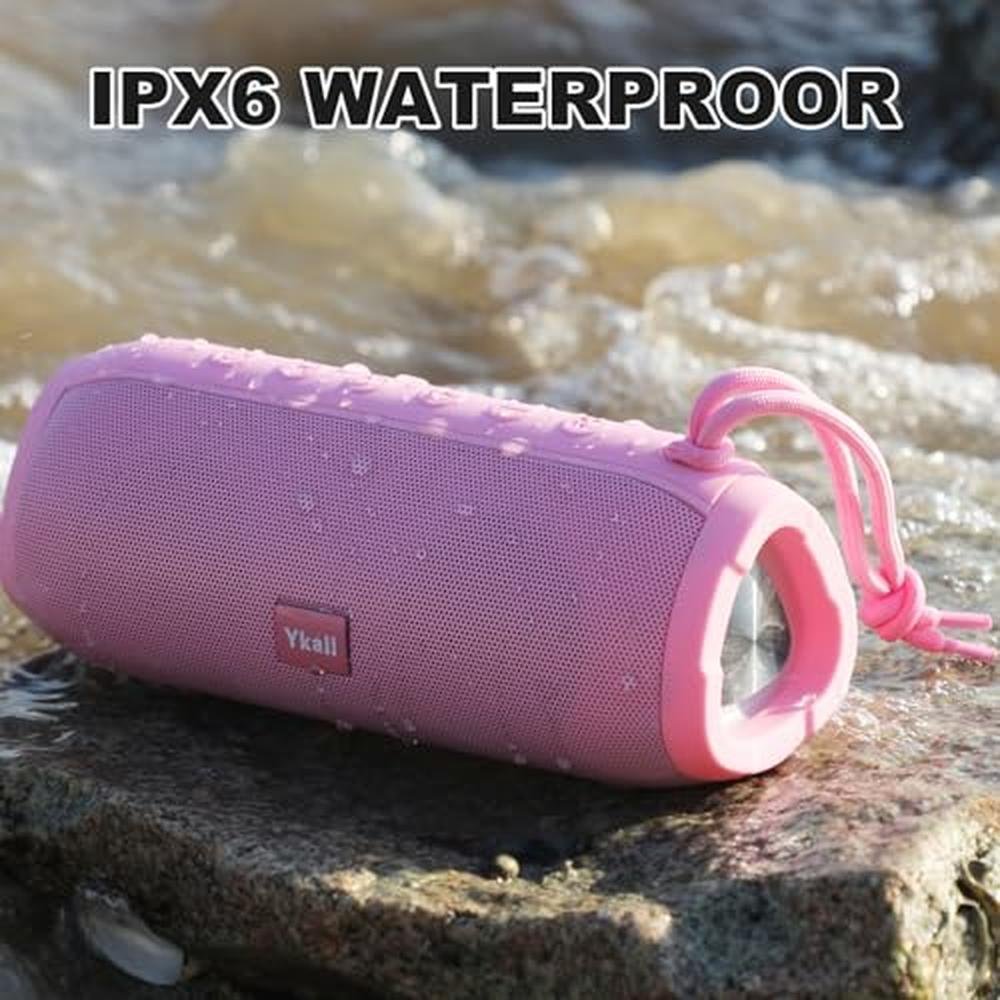 Bluetooth Speakers: Ykall Portable Bluetooth Speaker – Close-up Detail