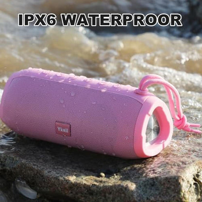 Bluetooth Speakers: Ykall Portable Bluetooth Speaker – Close-up Detail