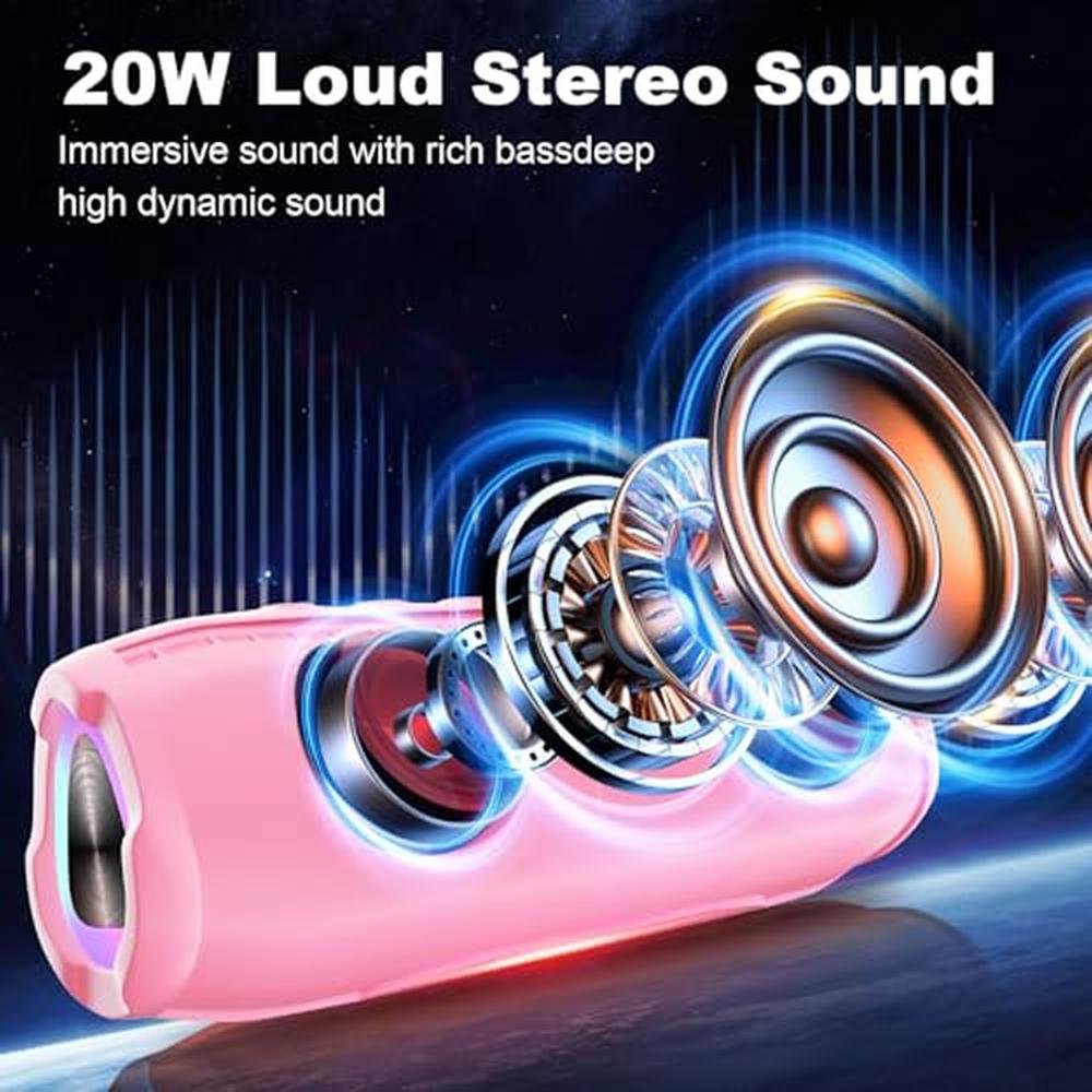 Bluetooth Speakers: Ykall Portable Bluetooth Speaker – In Use