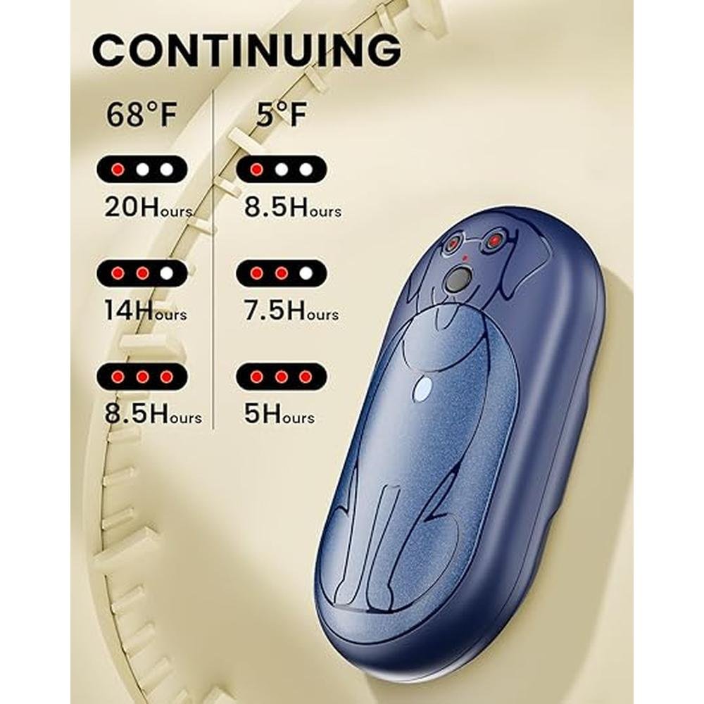 Hand Gifts: Miaton Electric Hand Warmers Rechargeable 2 – In Use