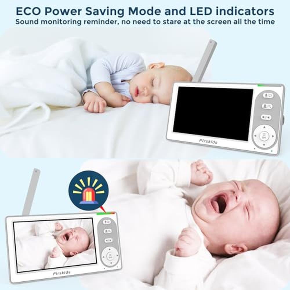 Baby Monitor: Firskids 1000ft Long Range Baby Monitor with – Packaging