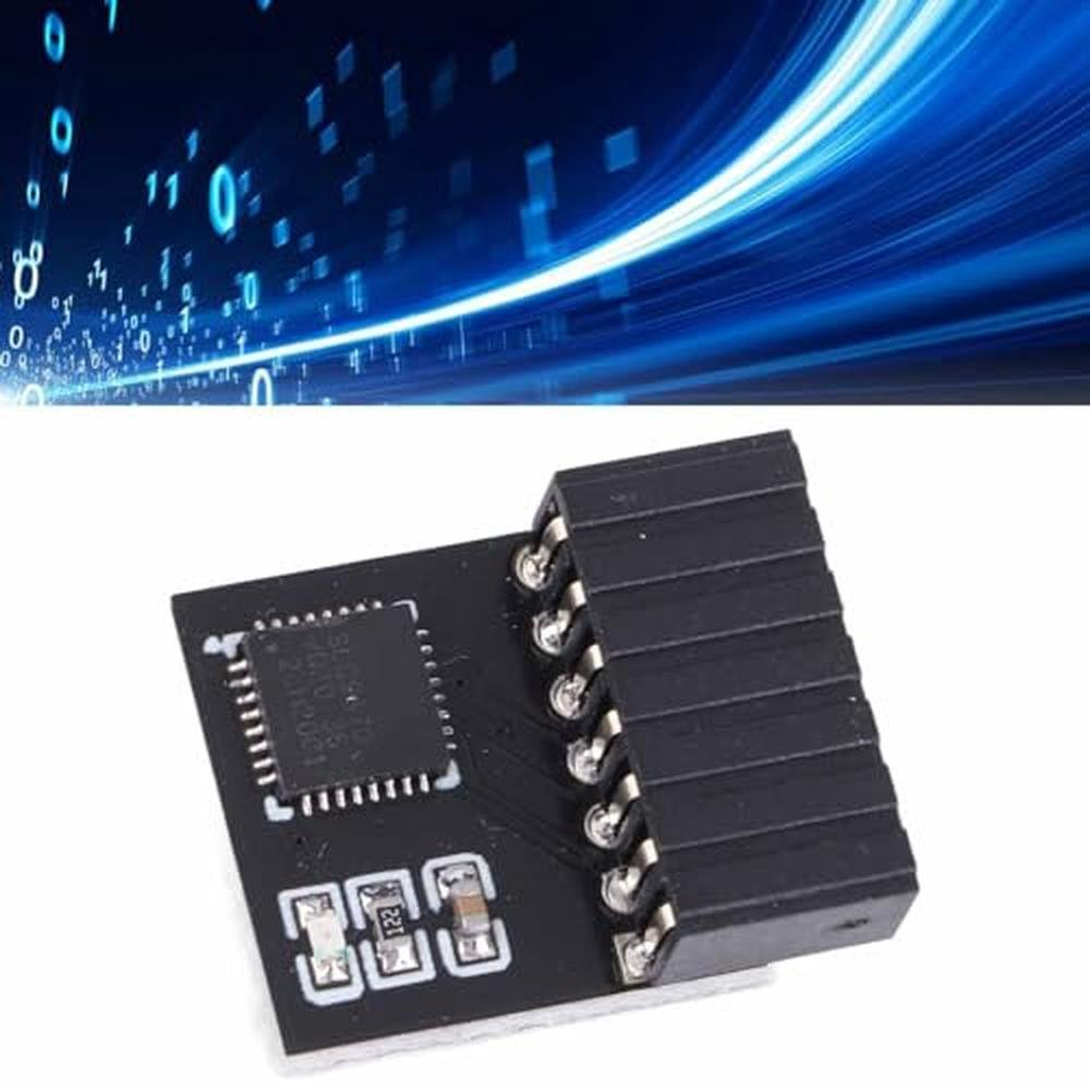 TPM Module: Premium TPM 2.0 Encryption Security Module – Side View