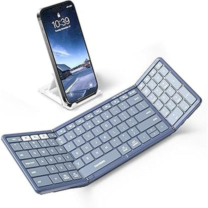 Keyboard Samsers: Samsers Foldable Bluetooth Keyboard with – Front View